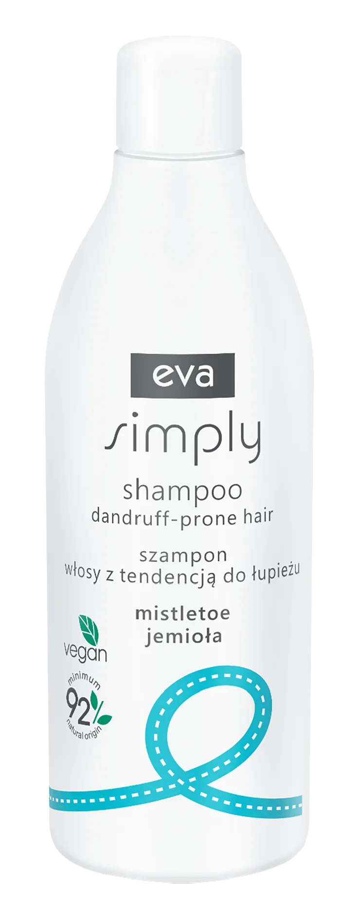 EVA SIMPLY Szampon do włosów z łupieżem z jemiołą